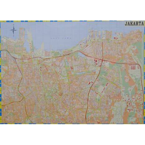 

== TERLARIS == Peta Jakarta City Map