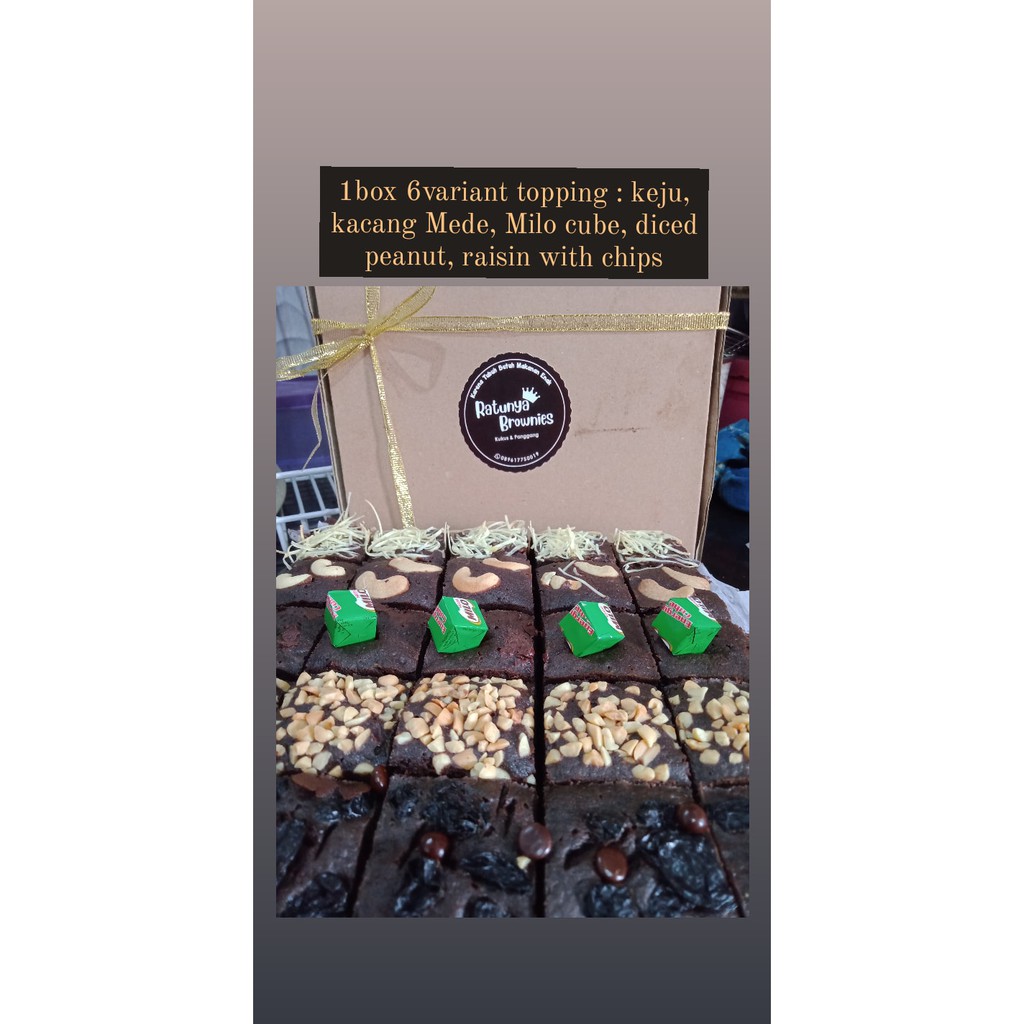 

Brownies nyoklat sekat