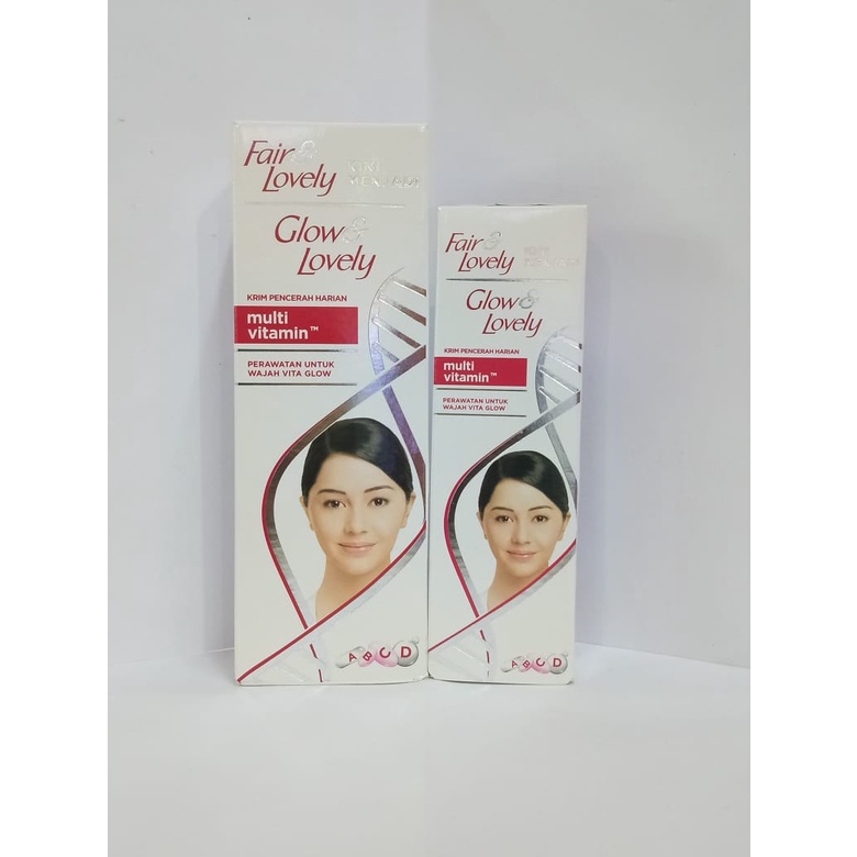 GLOW &amp; LOVELY PELEMBAB WAJAH 46 GRAM / 25 GRAM