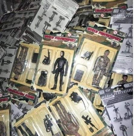 Grosir 8ZM9E [CUCI GUDANG] [MURAH] World Peacekeepers Action Figure Army 78 Baru