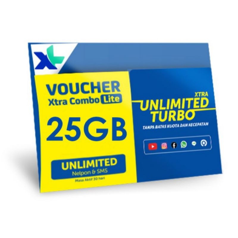 PERDANA XL COMBO LITE 40GB UNLIMITED YOUTUBE