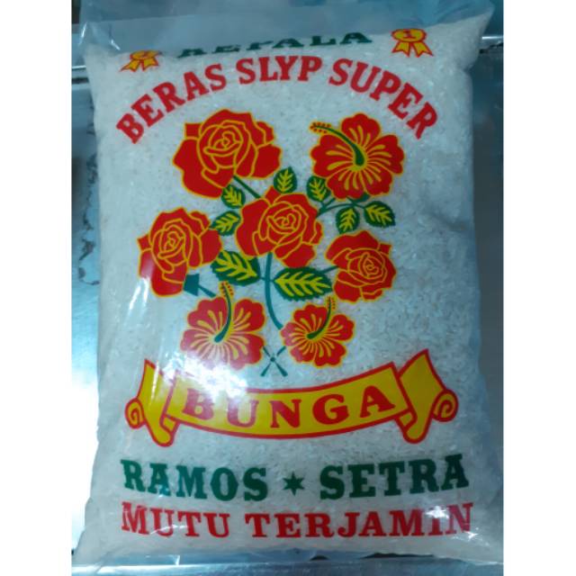 

Beras Kepala Ramos Setra Cap Bunga 5kg