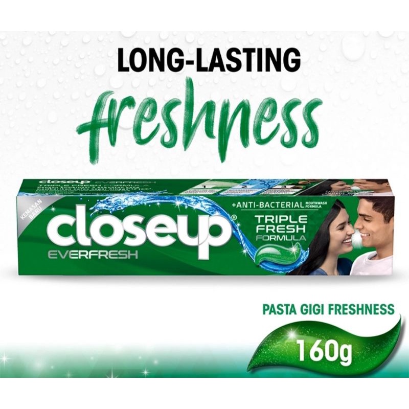 CLOSE UP Pasta Gigi Anti Bakteri Ever Fresh 160gr