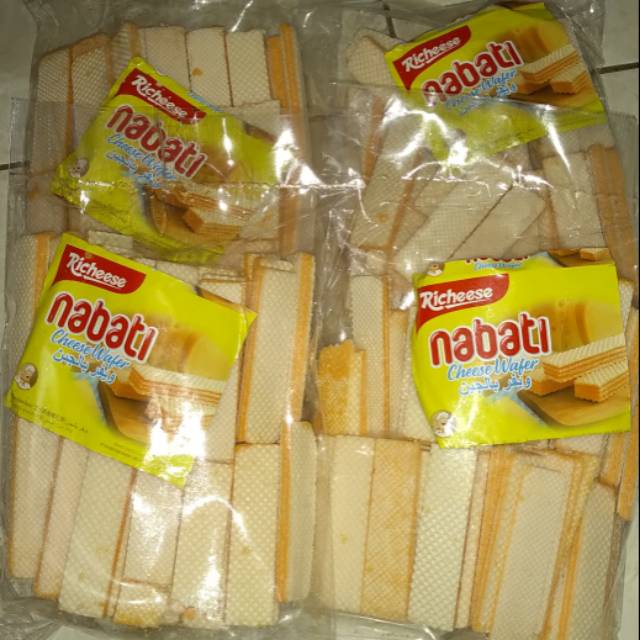 

Wafer Richeese Nabati keju 250gr