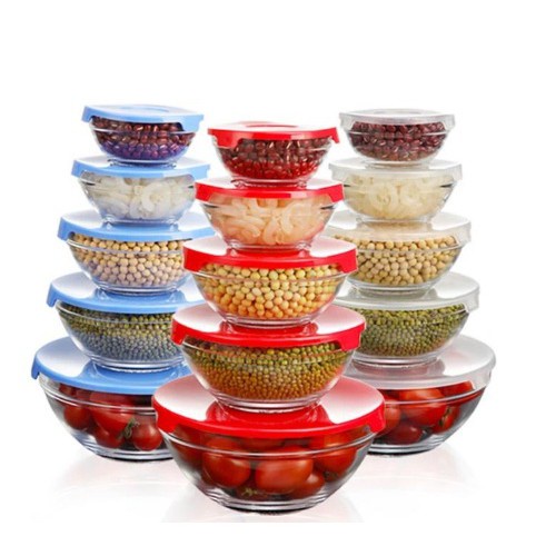 Mangkok set kimglass / mangkok kimglass isi 5 / mangkok set kaca isi 5 Original Resmi