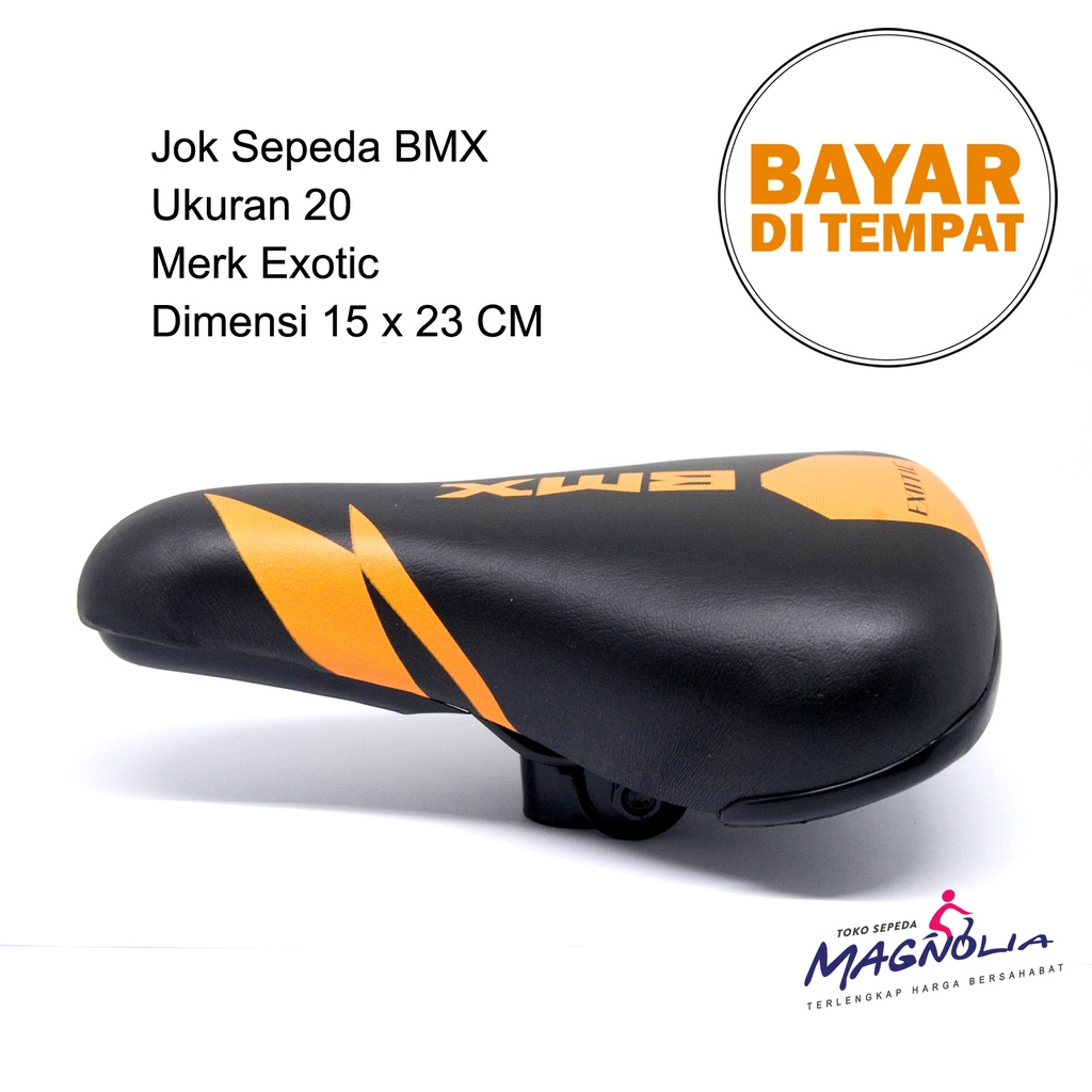 Jok Sadel Sepeda BMX Ukuran 20 Exotic