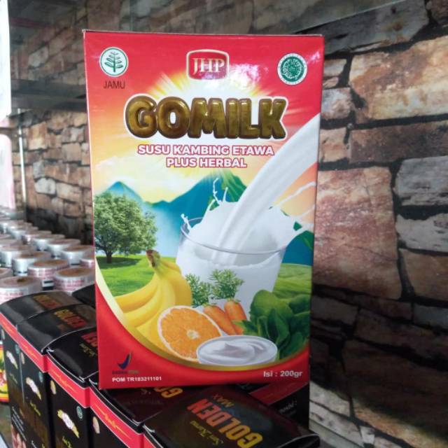 

Gomilk Susu kambing etawa plus herbal