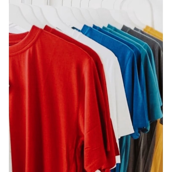 Kaos polos O neck 30s