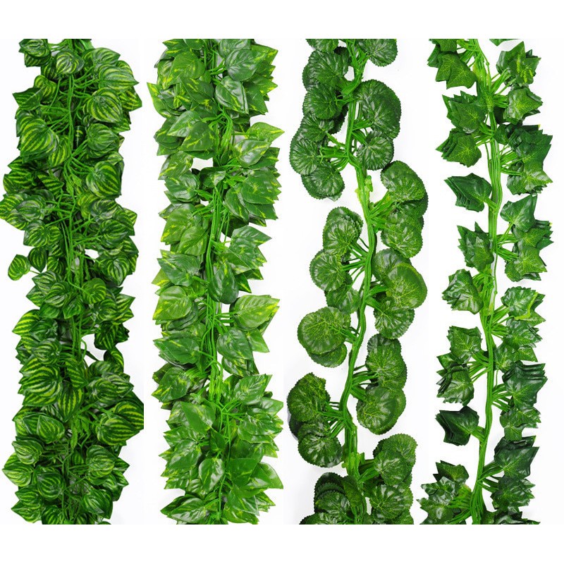 DAUN RAMBAT daun ivy anggur sirih gading imitasi hijang sintetis artificial tanaman palsu