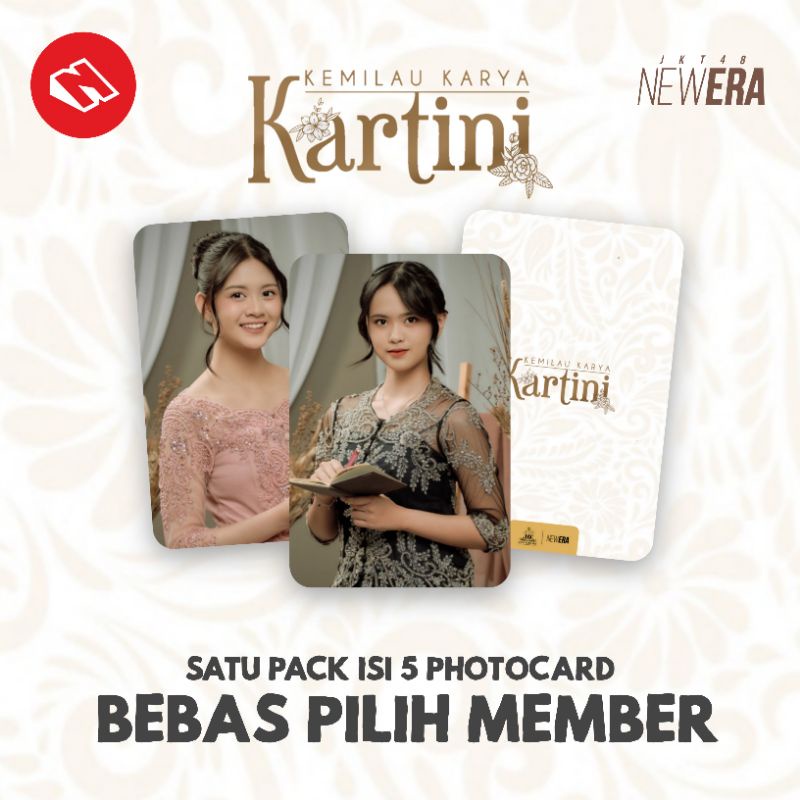 NDESIGN - KEMILAU KARYA KARTINI JKT48 PHOTOCARD