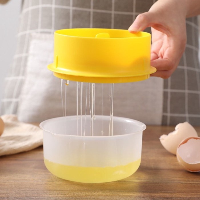 BAROKAH GAMIS Egg Separator Bowl / Pemisah telur / Egg Yolk Separator / Yolk Catcher