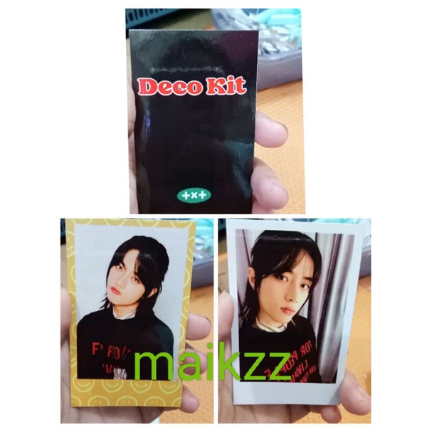 TXT Deco Kit 2022 Unofficial Photocard