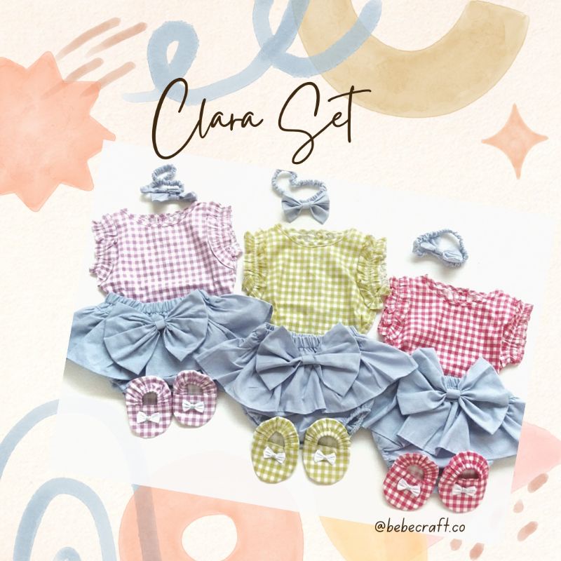 bebecraft - CANDY Baby Gift Set Hampers Baby Semarang Set Bayi Newborn Kado Lahiran Semarang Baju Bayi Premium-4