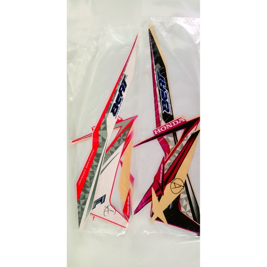 stiker striping motor honda beat (ORIGINAL) iss fi tahun 2017