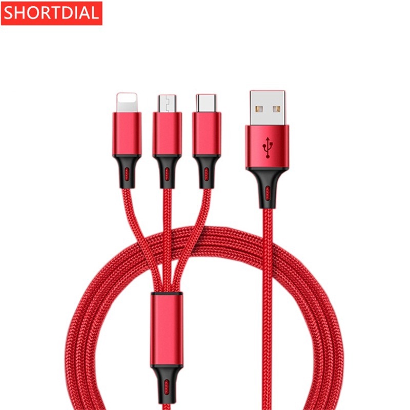 Kabel Data/Charger Usb Tipe C Universal Multifungsi Untuk Iphone/Android