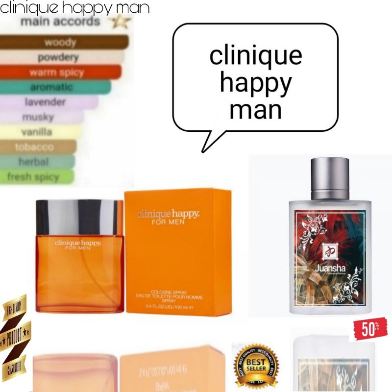 PARFUM CLINIQUE HAPPY MAN//INSPIRED PARFUM BY CLINIQUE HAPPY MAN 30ML