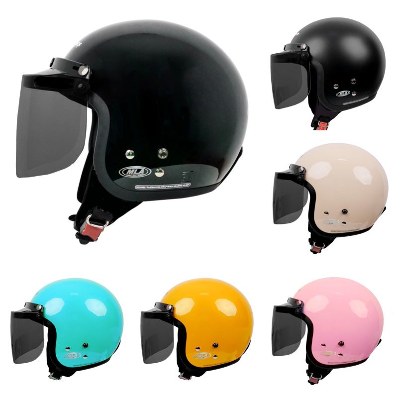 Helm Anak Carkids Retro Solid