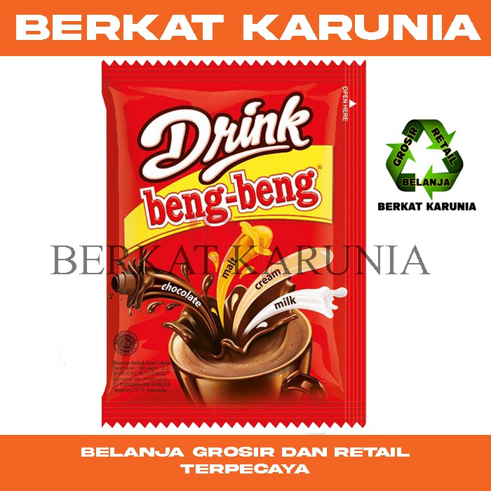 

Beng Beng Drink Coklat 30gr (1 RENCENG - 10 SACHET)