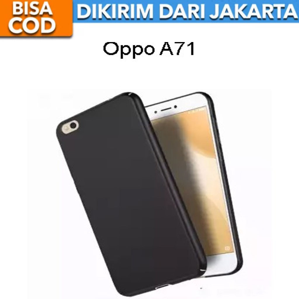 SoftCase Black Matte for Oppo A71