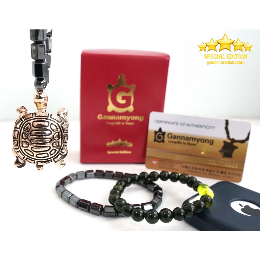 BLACK JADE GANNAMYONG SPECIAL KURA PARDALIS GOLD BERSERTIFIKAT KTP