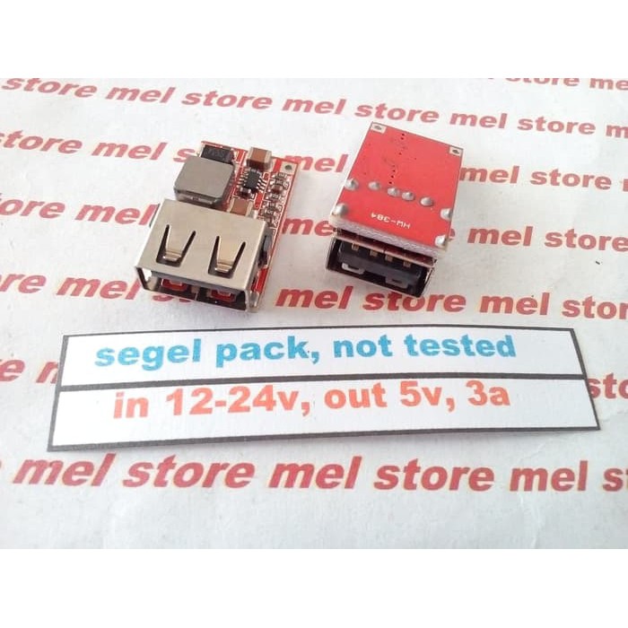 Step Down USB Modul (DC 6-24v - DC 5v USB)