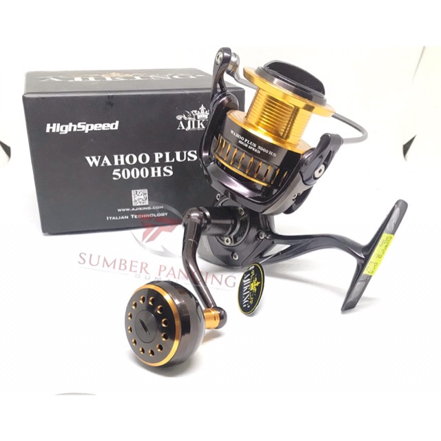 AJIKING WAHOO PLUS 3000 x & 5000HS