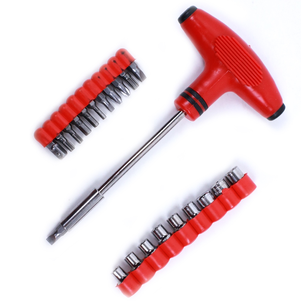 Obeng Screwdriver Bit Set 24 pcs GJ-16 Obeng Screwdriver Set