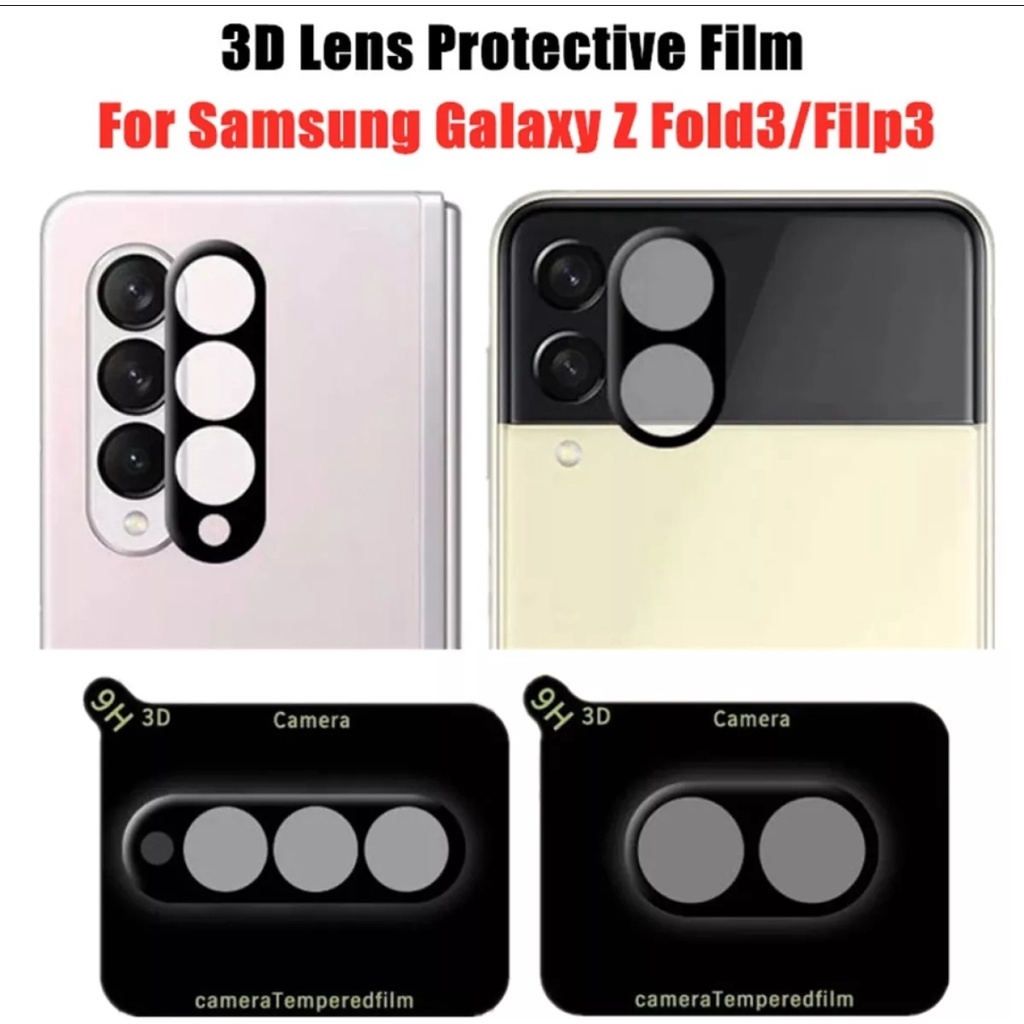 Tempered glass FULL CAMERA SAMSUNG Z FLIP 3 4 Z FOLD 3 4 guard Kamera