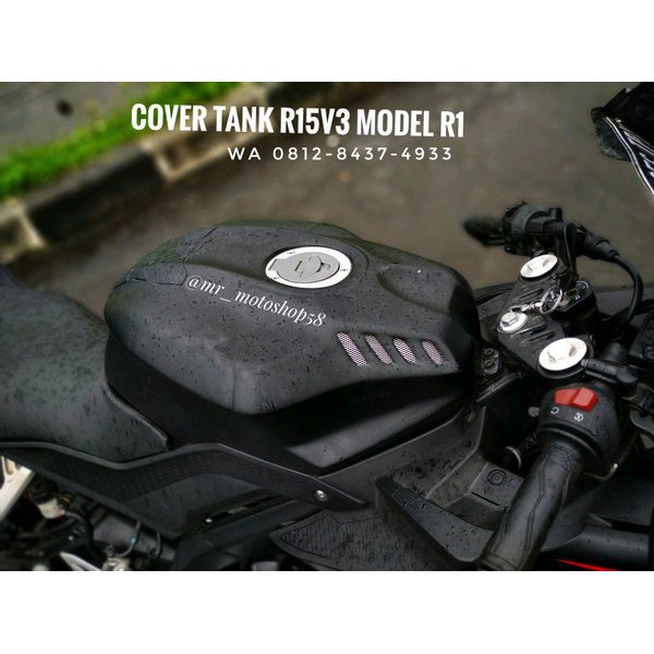 COVER TANGKI R15V3 KONDOM TANGKI R15VVa visor r15vva winglet R15v3 fairing r15v3 r15