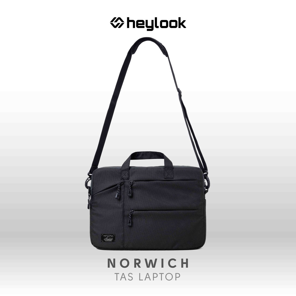 HEYLOOK Project -  Tas Selempang Laptop Waterproof Tas Laptop NORWICH 14&quot; Tas Laptop Shoulder Bag Anti Air