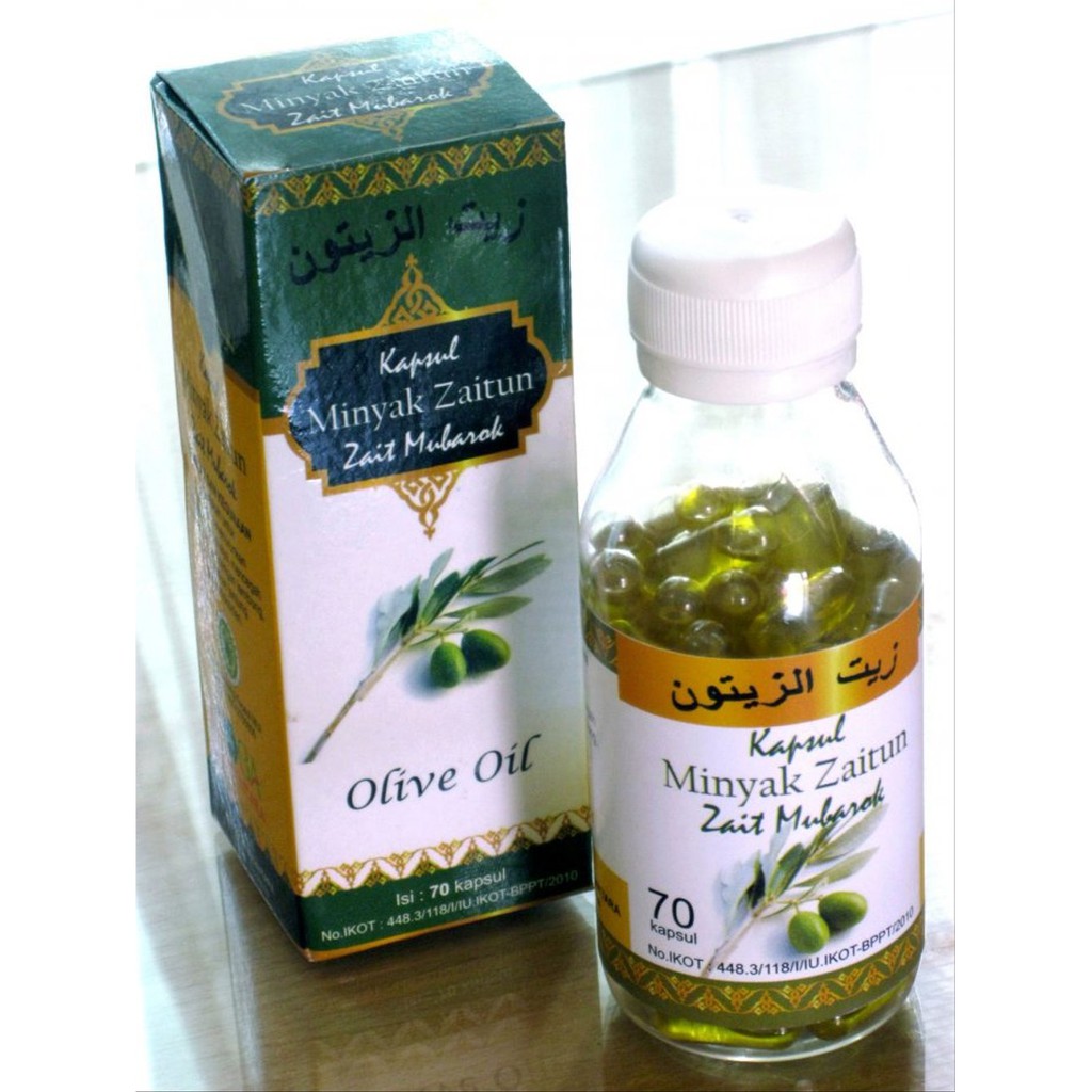 Minyak Zaitun Zait Mubarok 70 Kapsul