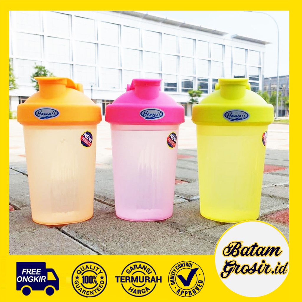 Promo Batamgrosir.id | Botol Air Minum Xander 550ml - Botol Soda Bpa Free - Mybottle Hawaii 3376 KRm8LMHJajmAbr