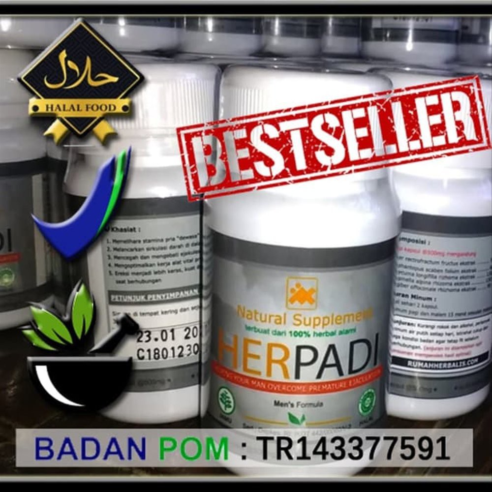 OBAT EJAKULASI DINI PERMANEN Kuat Pria Herbal