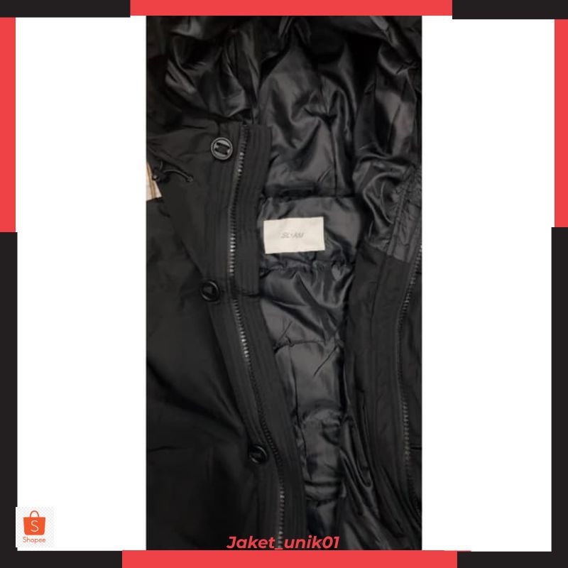 JU Jaket Pria Musim Dingin Original