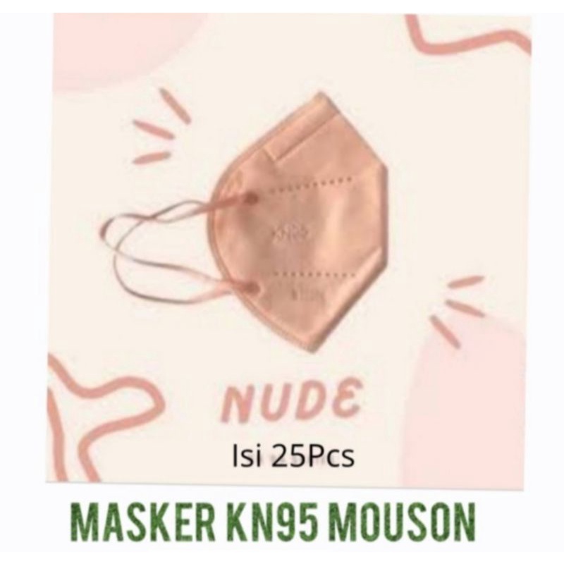 Masker KN95 5ply Face Mask isi 25 pcs MAUSON