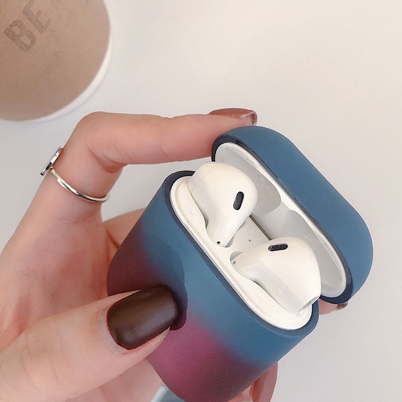 Cre Hard Case Pc Warna Gradasi Cover Proteksi Airpods 1 2 Pro