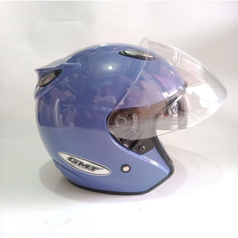 HELM HALF FACE DOUBLE VISOR HELM MOTOR PRIA WANITA HELM SNI HELM ORIGINAL HELM COWO HELEM CEWE HELM MURAH HELM PROMO HELM COWOK CEWEK