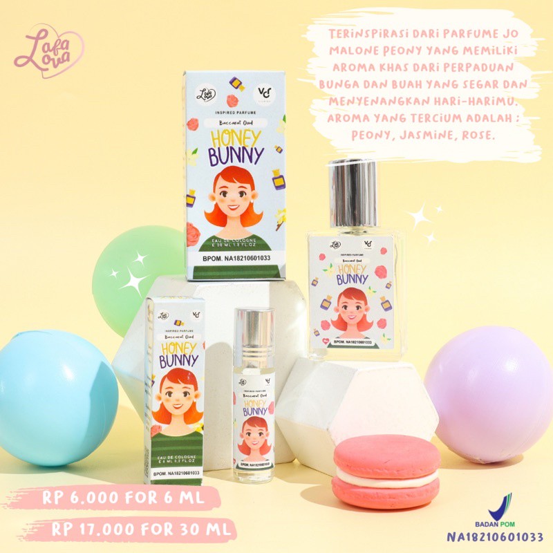 ORI! Lafalova x Vichira Inspired Parfume Roll On 6ml Bpom | LAVENA PARFUM PRIA &amp; WANITA