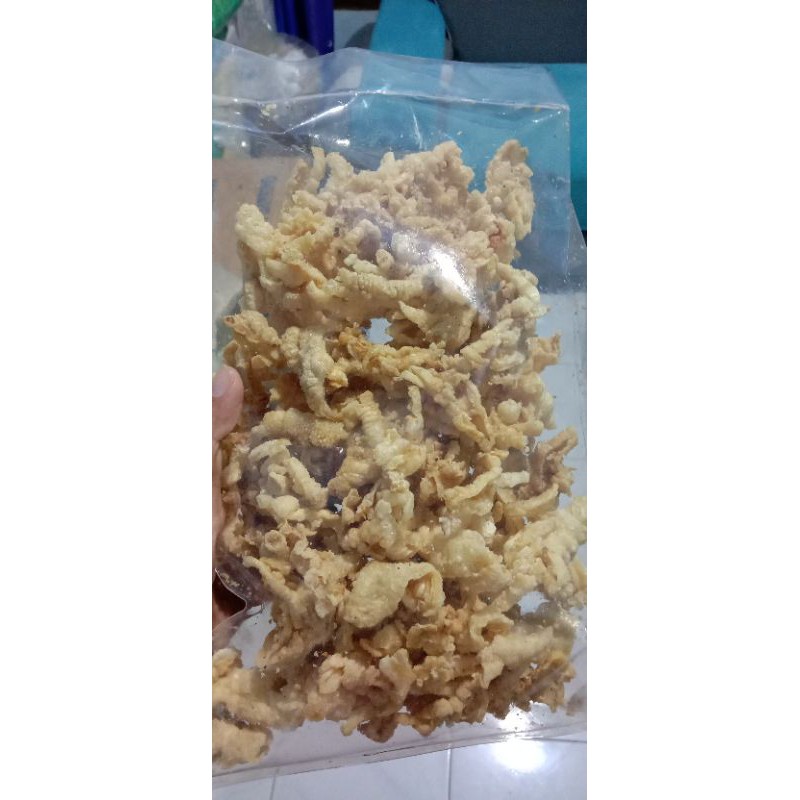 

Kripik Ceker/Camilan Ringan Terbaru isi 200 gram
