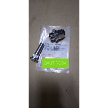 BAUT RODA + MUR RACING TOYOTA INOVA, VIOS, FORTUNER, YARIS ORIGINAL