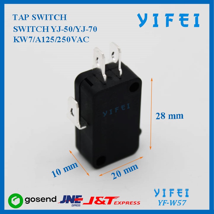 TAP SWITCH YIFEI YF-W57/SWITCH YJ-50/YJ-70