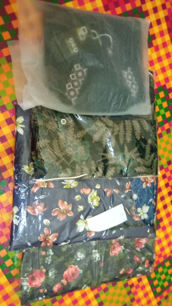 Baju Batik Wanita Modern Blouse Batik Kantor Jumbo Asli Pekalongan