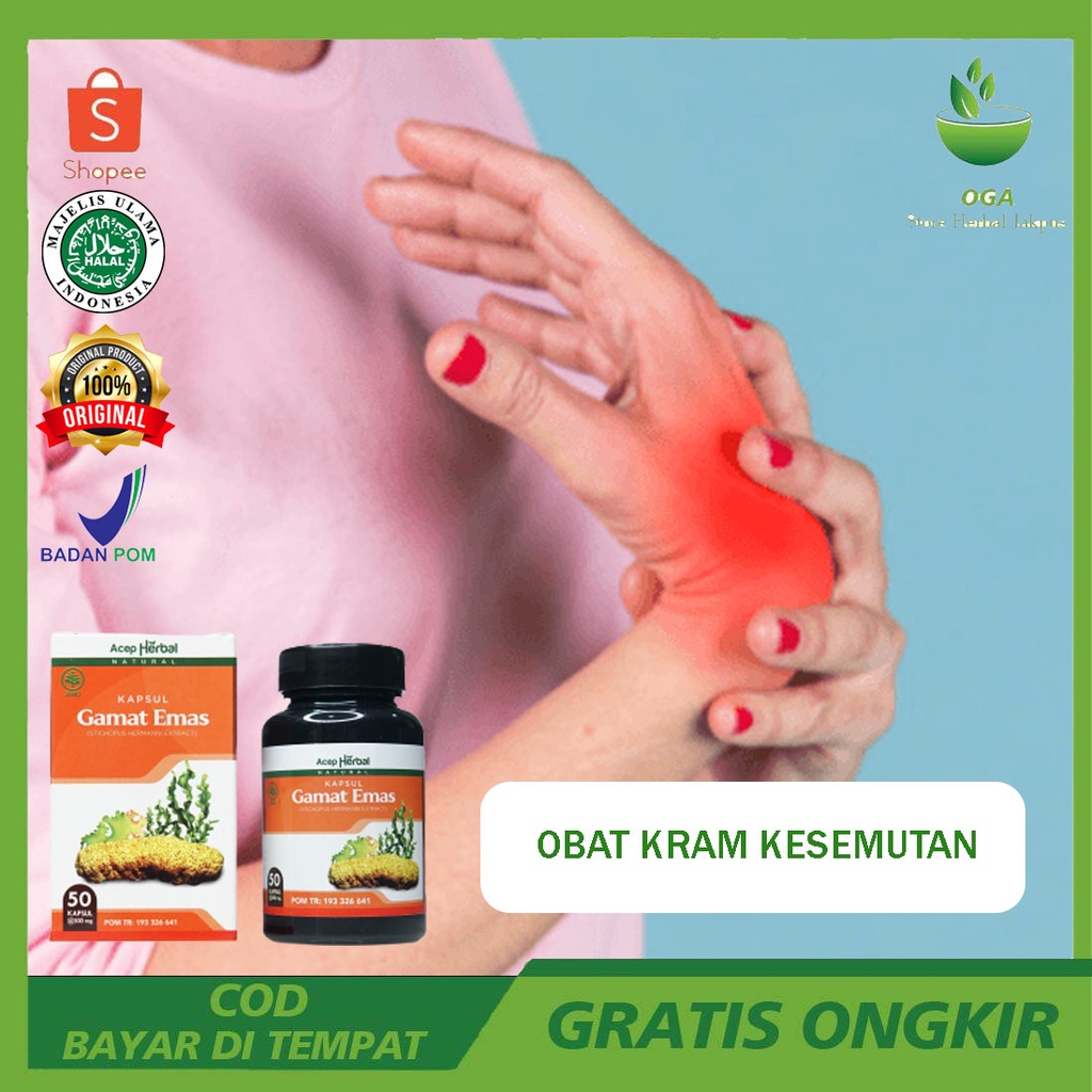 Obat Kram Kesemutan Kram Perut Kram Kaki Dan Tangan Kram Otot Kram Kebas Mati Rasa Lumpuh Sebelah Ob