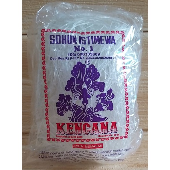 

Suun Kencana 60gr / Sohun / Soun