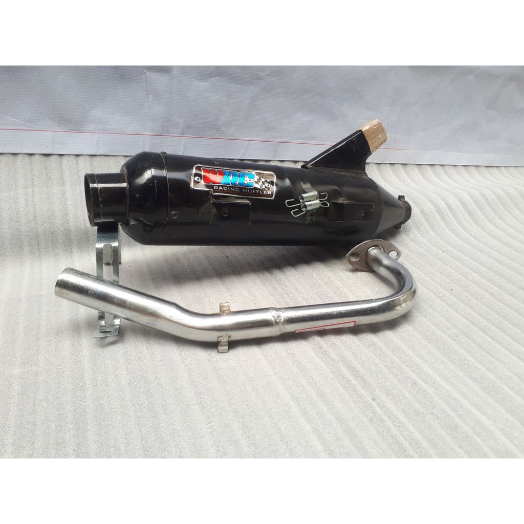 Knalpot motor matic tsukigi standar racing WRC beat vario 125 vario 150 mio sporty scoopy genio fino