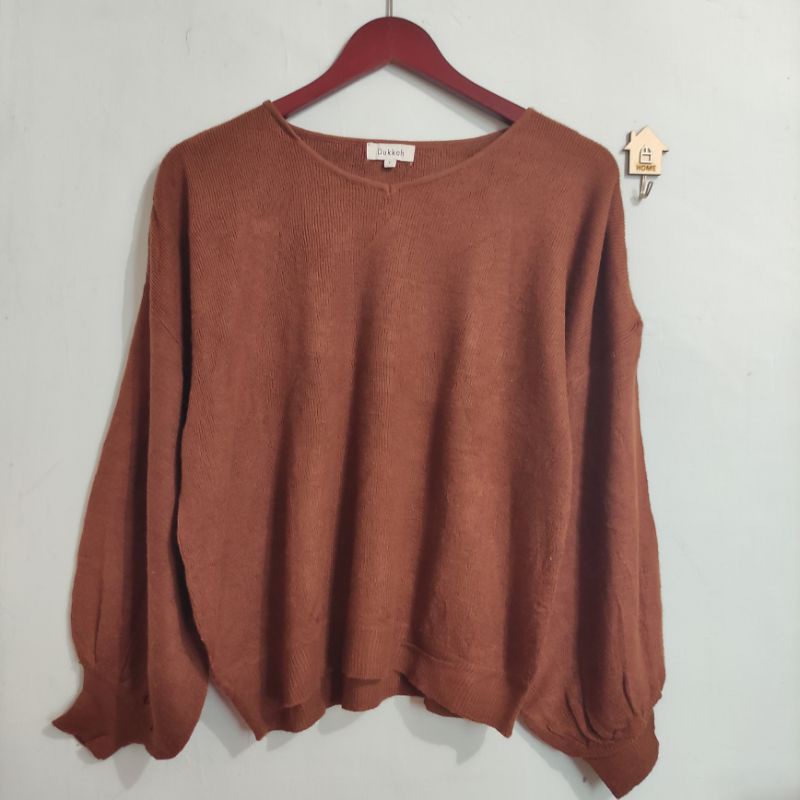 BAJU RAJUT PREMIUM OVERSIZE LENGAN BALON