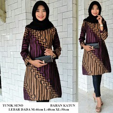 Dress Tunik Batik Parang Seno