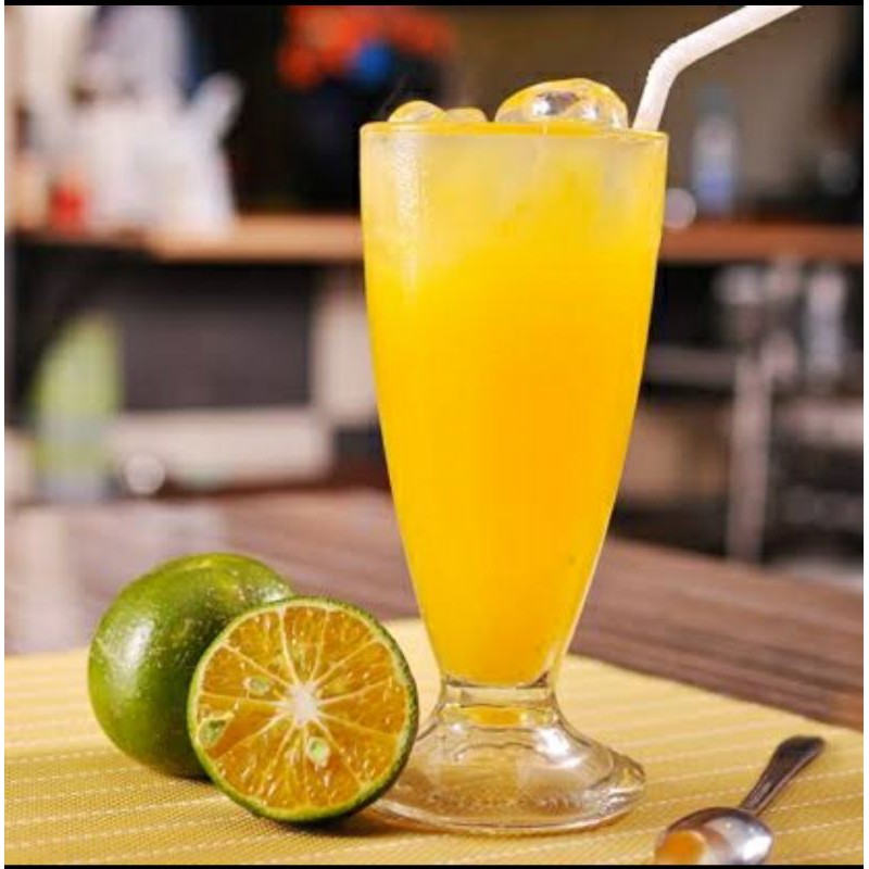 

Juice jeruk peras Cup