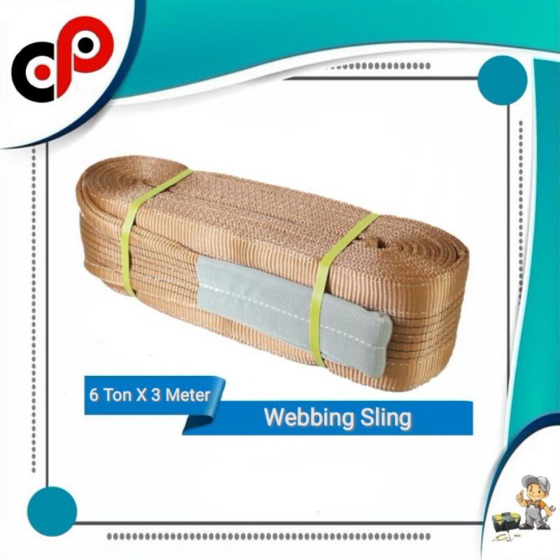 Webbing Sling 6 Ton X 3 Meter