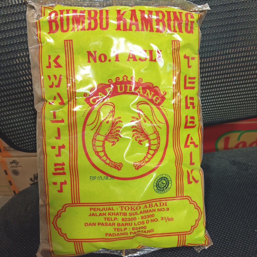 

Paling Laris bumbu kambing cap udang 1 kg